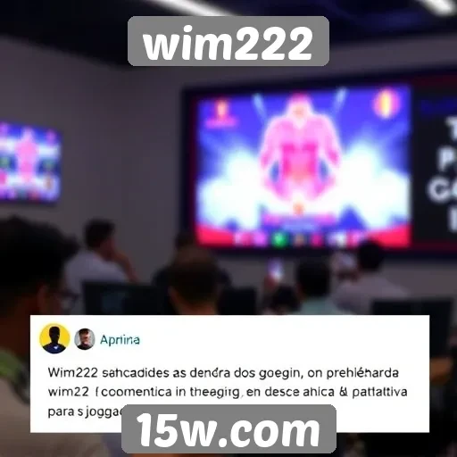 Feedback de usuários sobre a experiência no Wim222
