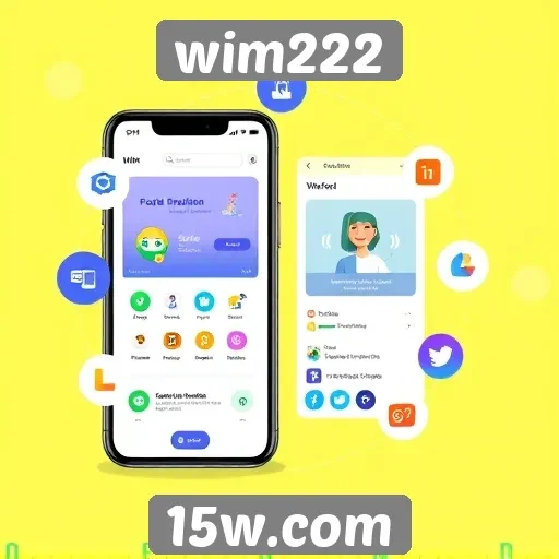 Recursos e funcionalidades do site wim222