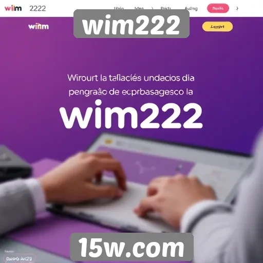 Experiência do usuário no site wim222